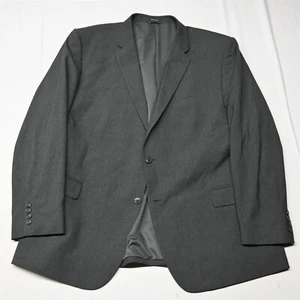 Saddlebred 54L Gray Motion Stretch Mens Blazer Sport Coat Jacket - Picture 1 of 12
