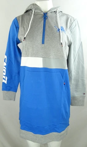 Detroit Lions NFL Tommy Hilfiger Women’s Sweatshirt Dress Cover