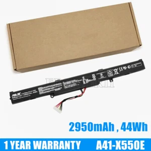 Genuine A41-X550E Battery For Asus X450 A450 F450 A450E F450JF X751L K550D F450C - Picture 1 of 2