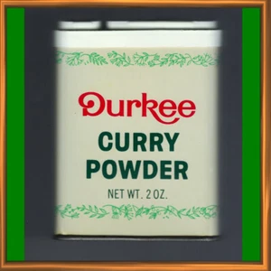 DURKEE Curry Powder tin can (CLEAN) 1960S OR 1970S - Picture 1 of 4