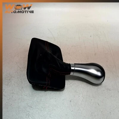 12-14 MERCEDES-BENZ C250 CENTER CONSOLE SHIFT SHIFTER BOOT W/ KNOB BLACK OEM - Image 1 of 4