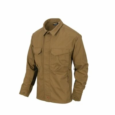 Helikon Tex Woodsman Shirt Outdoor Bushcraft Jacke Coyote / Black A