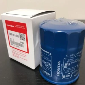 Filtro olio originale Honda + rondella spina pozzetto adatto per Honda Civic Integra Jazz CRV UK - Foto 1 di 5