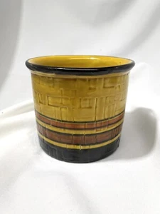1960's ROSENTHAL NETTER Ceramic Nesting Vase Pot Bitossi Italy 282/13 - Yellow - Picture 1 of 7