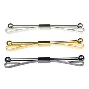 Broche de 3 piezas para hombre con pin de barra de cuello de camisa clips de solapa para boda - Imagen 1 de 5