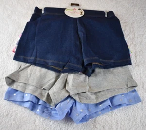 NEW Member's Mark Girls 4Pk Cotton Blend Cartwheel Worry Free Play Short Size 16 - Picture 1 of 5