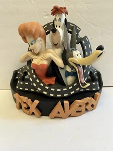 RARE 1996..TEX AVERY, DROOPY DOG, RED GIRL..DEMONS & MERVEILLES..STATUE 10" TALL - Picture 1 of 11