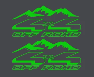 4X4 Off Road Decal Sticker Ford Ranger F-150 Truck Chevy Silverado Toyota Tacoma - Foto 1 di 7