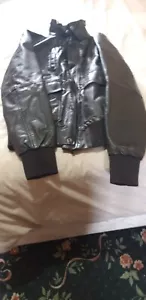 Mens ZARA Youth leather jacket size; US L, EUR L. MeX 40 UK M - Picture 1 of 9