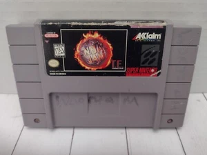 NBA Jam TE Tournament Edition Video Game For Super Nintendo SNES  - Picture 1 of 3