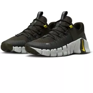 Mens Nike Free Metcon 5 Trainers DV3949 300 Green/Grey Size UK 6EU39_6EU40 - Picture 1 of 6
