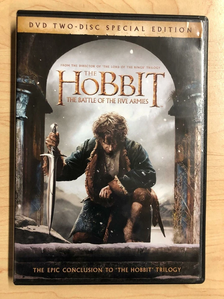 The Hobbit - The Battle of the Five Armies (DVD, Special Edition, 2014) - L01 Foto 1 de 1