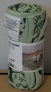 Manta Acolchada Ikea Trolldom Bosque Animales Patrón Verde 38x38" - 905.151.27 - Imagen 1 de 6