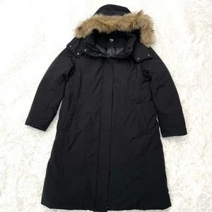 Uniqlo Hybrid Down Ultra Warm Long Coat, Insulated, Lightweight, Used - Picture 1 of 12