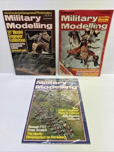 Military Modelling Magazines. Lot of 3 - Imagen 1 de 6