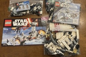LEGO Star Wars: Hoth Attack 75138 Complete with 75320 40557 see description