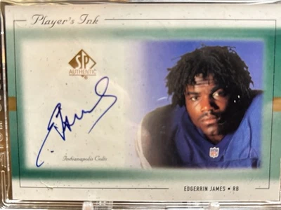 Edgerrin James 1999 SP Authentic - Player's Ink Autograph Mint #EJ-A (AU, RC) - Image 1 of 3
