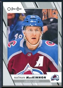 2023-24 O-Pee-Chee Variations Portrait Photo #9 Nathan MacKinnon - Bild 1 von 2