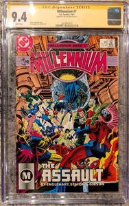 CGC 9.4 SS Millennium #7 firmado por Joe Staton - DC Comics 1987 - Imagen 1 de 3