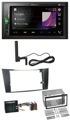 Pioneer MP3 DAB AUX 2DIN Bluetooth Autoradio für Mercedes E-Klasse W211 02-09 - Bild 1 von 4