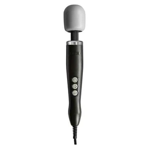 Doxy Wand Massager Black Vibrator Massagestab Power Nackenmassage Silikon Kopf - Bild 1 von 1