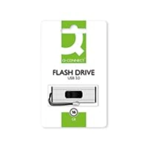 Q-CONNECT 16 GB USB 3.0 Slider Flash Drive - Photo 1/1