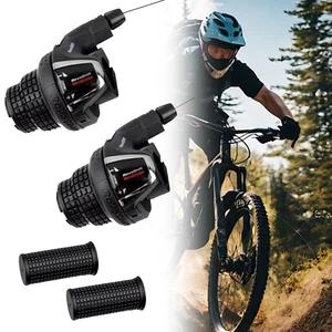 Für Shimano 7Gang SL-RS35 3 x 7-fach Drehgriffschalter Fahrrad Schalthebel Set - Bild 1 von 9