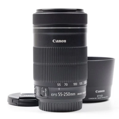 Canon EF-S 55-250mm f/4-5.6 IS STM [Top Mint] #4154M - Image 1 of 4
