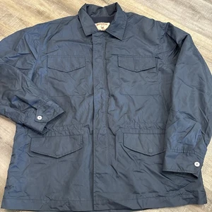 BIRDWELL BEACH BRITCHES Mens Field Jacket Windbreaker XL Navy Made In USA READ - Picture 1 of 20
