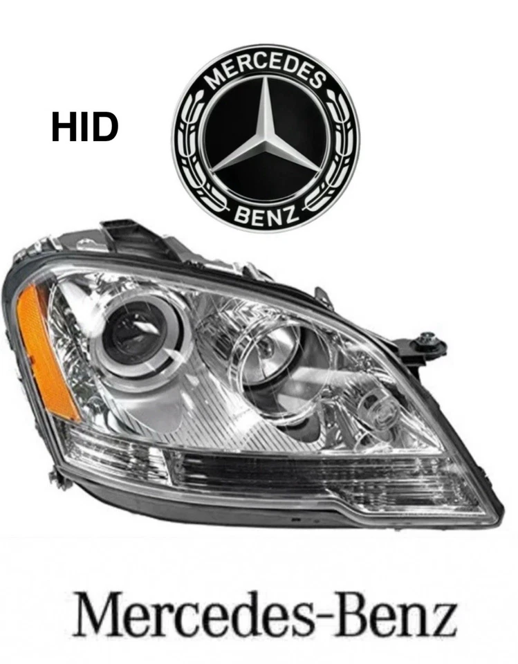 ✅06-11 Faro Faro Pasajero Derecho Mercedes-Benz ML320 ML350 HID Lastre Foto 1 de 4