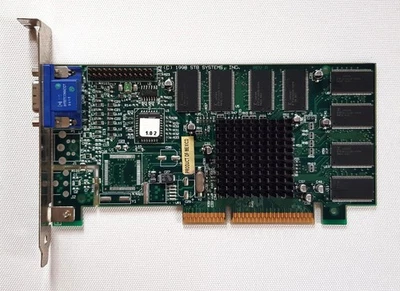 STB Velocity 4400 Nvidia TNT AGP 2X 16MB video card Retro gaming - Image 1 of 4