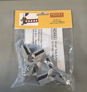 Proses Model Railway PR-SS-03 Multi-Scale Hold and Glue Right Angle Holders - Picture 1 of 1