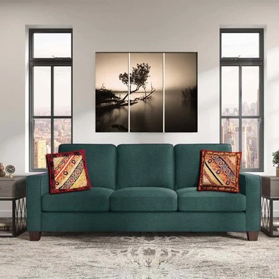 JUEGO DE 2 fundas de almohada para decoración del hogar fiesta año nuevo regalo funda de cojín tiro 16" Foto 1 de 4