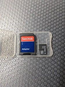 SanDisk 4GB Micro SD | Micro SDHC-TF Flash Memory Card w/Adapter - Picture 1 of 3