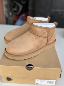 Botas para mujer UGG Classic Ultra Mini 1116109 castaño nuevas auténticas talla 6 - Imagen 1 de 11