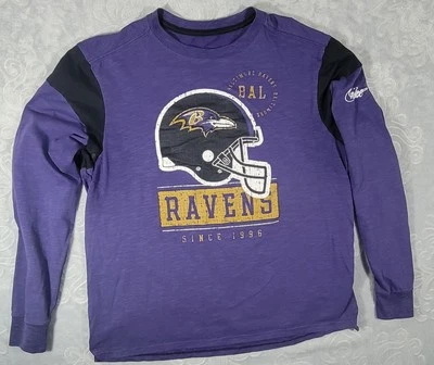 Nike Women's Baltimore Ravens Purple Long Sleeve T-Shirt Size Large Preowned  - Image 1 of 4