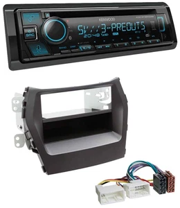 Kenwood Bluetooth USB CD MP3 DAB Autoradio für Hyundai Santa Fe (ab 2012) - Bild 1 von 5