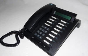 Siemens Optiset E S30817-S7006-B108-12 / 69671 schwarz, plus 12 Tasten Lautsprecher - Bild 1 von 6