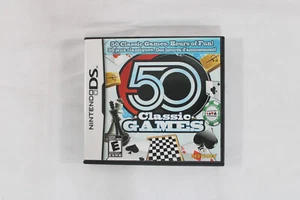 50 Juegos Clásicos (Nintendo DS, 2009) Completo - Auténtico Envío Rápido - Imagen 1 de 5