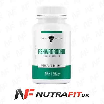 TREC NUTRITION ASHWAGANDHA work life balance nervous system support 60 caps