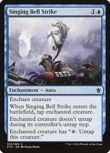 SINGINGING BELL STRIKE X 4 N/M- KHANS OF TARKIR MAGIC THE GATHERING - Imagen 1 de 1