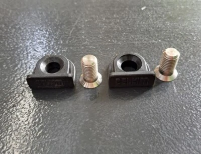 2× Delkim D-Lok Quick Release System ONLY! FEETS / 2× Füße D-Lok Karpfen Schleie - Bild 1 von 4