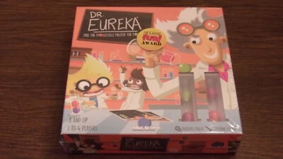NIB 2020 Dr. Eureka Board Game Educational Science Speed Logic By Blue Orange - Image 1 of 4