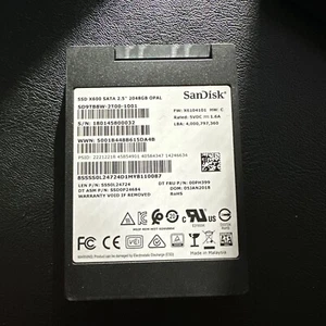 SanDisk X600 - 2 TB - 2.5'' - 6 Gbit/s (SD9TB8W-2T00-1001) - Picture 1 of 2