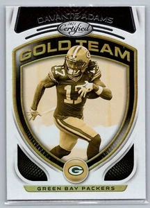 2021 Panini Certified #GT-15 Davante Adams Gold Team - Picture 1 of 2