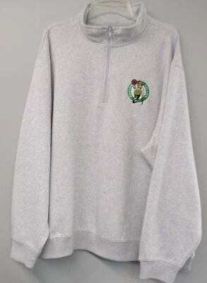 Nuevo pulóver polar con cremallera 1/4 de baloncesto de la NBA Boston Celtics para damas XS-4XL Foto 1 de 2