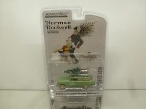 GREENLIGHT 37150 CHEVROLET SEDAN DELIVERY+CHRISTMAS TREE -1:64 - GOOD IN BLISTER - Imagen 1 de 5