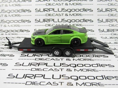 Dodge Charger SRT Hellcat 2020 Hot Wheels 1:64 suelto día de pista: con remolque para automóvil GR Foto 1 de 4