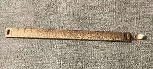 Vintage Emmons Goldtone Fitted Bracelet-7.25” - Picture 1 of 3