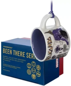 Disney Marvel Black Panther Wakanda Been There Series Starbucks Ornament Mug! - Picture 1 of 8
